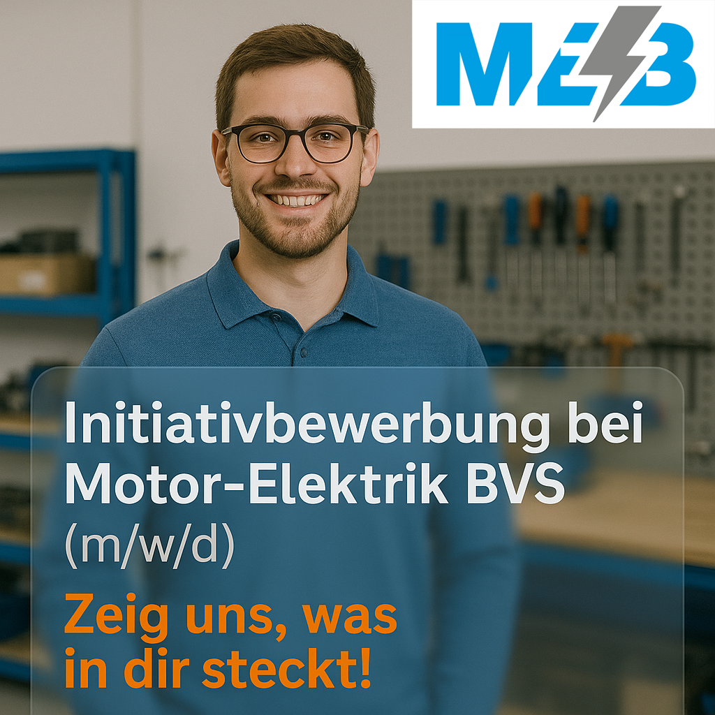 Initiativbewerbung MEB