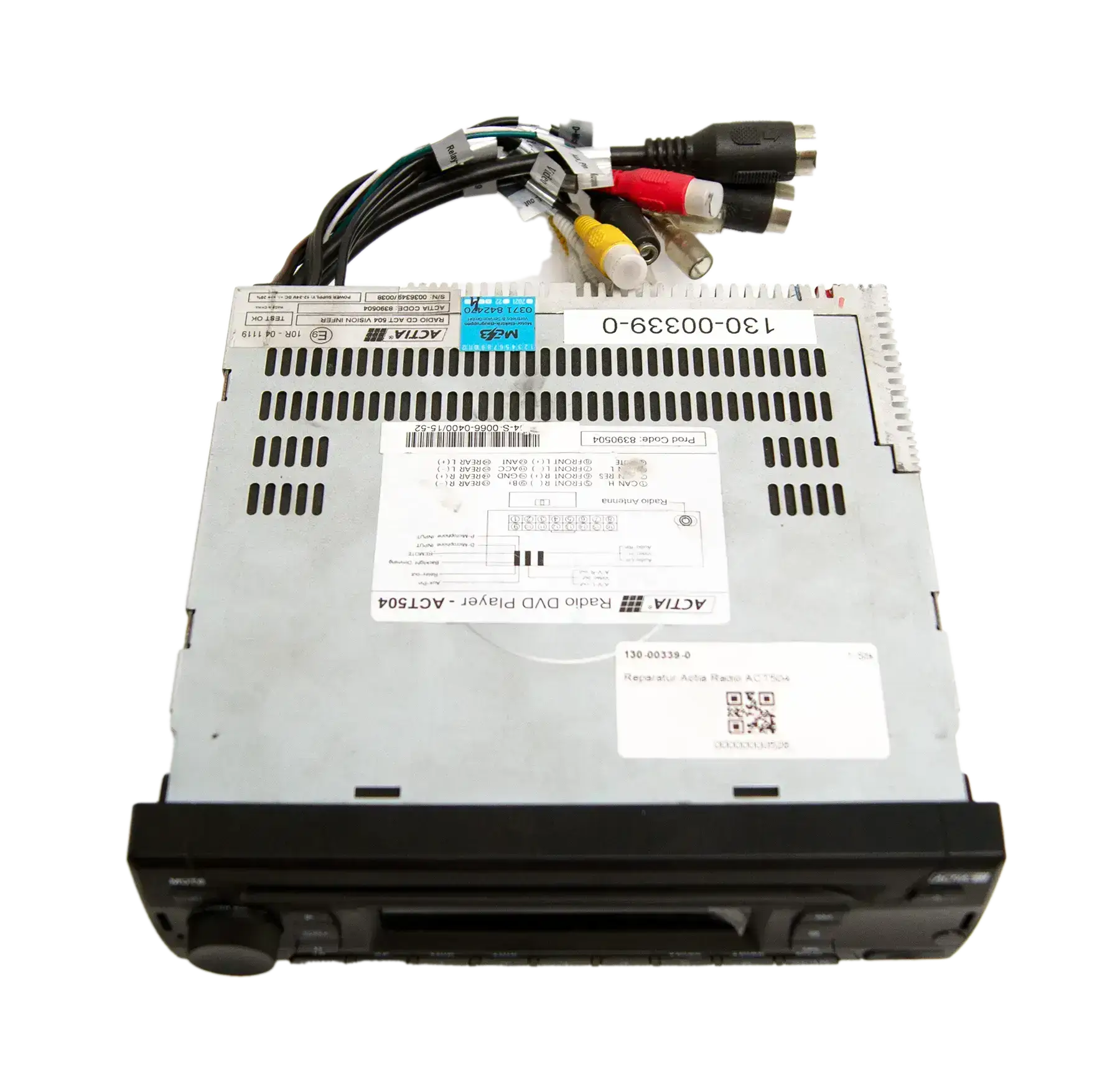 Reparatur Actia Radio ACT504 Vergleichsnummer: 130-00339-0; ACT504; ACT504 MEB-Nr.: 130-00339-0